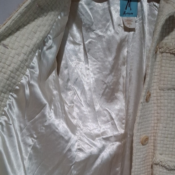Marciano Cream Teddy Jacket - Picture 10 of 12